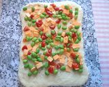 塩トマトと枝豆とチーズ๑くるくるパン作り方26写真