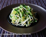 超簡単♪豆苗ともやしの塩トマト炒め作り方4写真