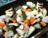 スペースパンで☆野菜のグリル焼き作り方4写真