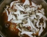 鶏モモとしめじのトマト煮作り方8写真