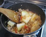 冬瓜と枝豆の和風カレー作り方5写真