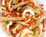 野菜たっぷり豚肉の南蛮漬け作り方9写真