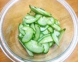 中華くらげときゅうりの和え物作り方1写真