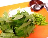 夏バテ予防に♪シャキっと空芯菜エノキ炒め作り方1写真