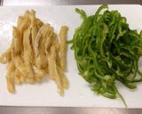 ピーマンと油揚げのサッと煮作り方1写真