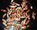 ごぼうとベーコン 長芋のバター焼き♡作り方3写真