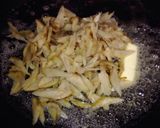 ごぼうとベーコン 長芋のバター焼き♡作り方5写真