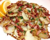ごぼうとベーコン 長芋のバター焼き♡作り方6写真