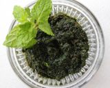バジルやミントや香菜＋オリーブ油ペースト作り方5写真