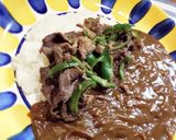戸村のタレで焼肉のっけカレー作り方5写真