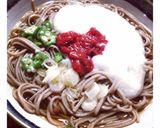 簡単！サッパリ梅ねばとろそば作り方4写真