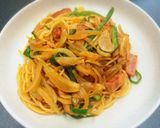 【パスタ】ナポリタン作り方6写真