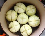 やんばるスパイスで！まるごと玉ねぎスープ作り方1写真