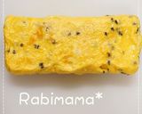 ✿お弁当に*黒ゴマ塩の玉子焼き✿作り方2写真