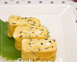 ✿お弁当に*黒ゴマ塩の玉子焼き✿作り方3写真