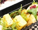 ✿お弁当に*黒ゴマ塩の玉子焼き✿作り方4写真