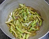 コールラビの皮の洋風きんぴら作り方3写真