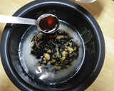 介護食【ひじき煮で簡単！炊き込みご飯】作り方2写真