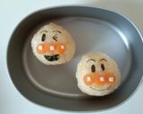 ♬キャラ弁♬アンパンマン作り方3写真