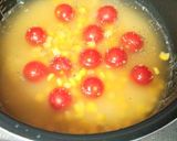 プチトマトと枝豆とコーンの炊き込みご飯作り方3写真
