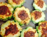 ゴーヤの肉詰め照り焼き作り方4写真
