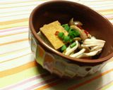 厚揚げときのこの☆ピリ辛バター醤油炒め♪作り方8写真