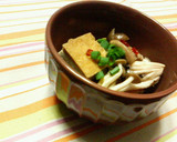 厚揚げときのこの☆ピリ辛バター醤油炒め♪作り方8写真