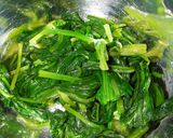 ほうれん草の乾物和え作り方1写真