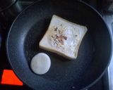フライパン一つで目玉焼きトースト作り方5写真