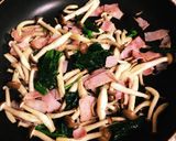 ベーコンとほうれん草のクリームパスタ作り方2写真