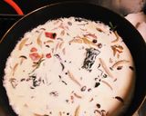 ベーコンとほうれん草のクリームパスタ作り方3写真