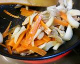 カレー焼きそば作り方3写真