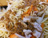 カレー焼きそば作り方5写真