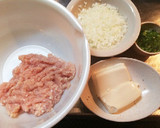 簡単♫混ぜて焼いて絡めるだけの鶏つくね作り方1写真