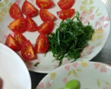 プチトマトと枝豆とコーンの炊き込みご飯作り方2写真