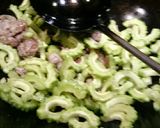 ゴーヤ好きの為のあんかけゴーヤ皿うどん作り方1写真