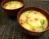 風邪予防◎ニラ納豆・えのき・豆腐の味噌汁作り方5写真