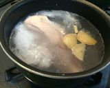 茹で鶏の甘辛マヌカソース掛け作り方2写真
