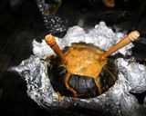 焼きかぼちゃ(アウトドア料理)作り方4写真