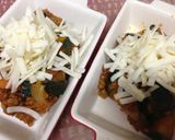 カボチャとひき肉のケチャップ風味♪作り方6写真