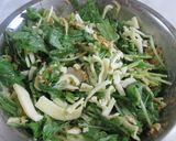 水菜と切干大根のチヂミ作り方3写真