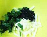 大葉と胡麻のチーズトースト作り方1写真