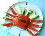 ししとうとカニカマで✿カニのお子様ランチ作り方9写真
