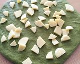 抹茶とホワイトチョコのミルクハース作り方4写真
