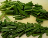 タイ風；もやし蒸し(生トウガラシ使用)。作り方8写真