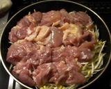 タイ風；もやし蒸し(生トウガラシ使用)。作り方6写真