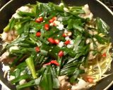 タイ風；もやし蒸し(生トウガラシ使用)。作り方16写真
