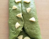 抹茶とホワイトチョコのミルクハース作り方5写真