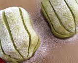 抹茶とホワイトチョコのミルクハース作り方6写真