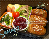 運動会に♡簡単肉巻きおにぎり☆TDS風作り方9写真